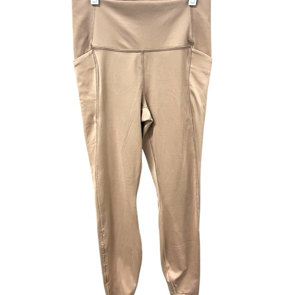 All in Motion Tan High-Rise Leggings with Smooth Stretch Fabric - Picture 1 of 8